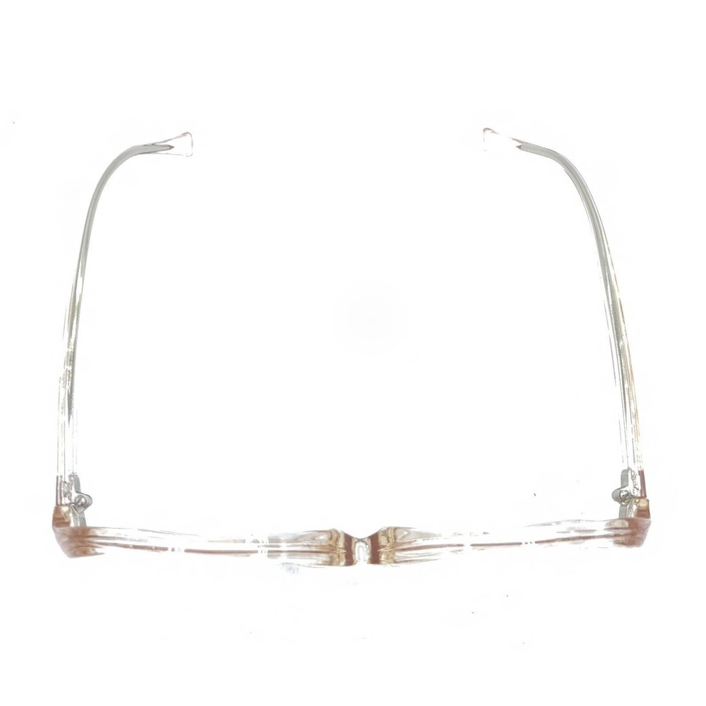 Vintage Translucent Light Brown Square Oversize E… - image 3